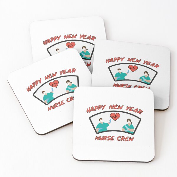 Item preview, Happy New Year Nurse Crew Hat designed and sold by SparrowLag.