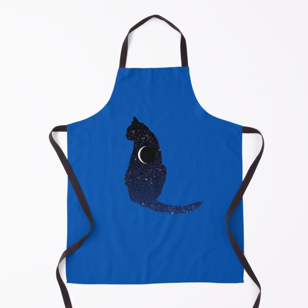 Item preview, Cosmic Cat in Stars and Crescent Moon Pattern designed and sold by Marymarice.