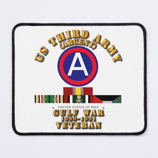 Item preview, Army - 3rd US Army - Gulf War 1990 - 1991 w Svc and SWASM 2 stars designed and sold by Military Insignia Products.
