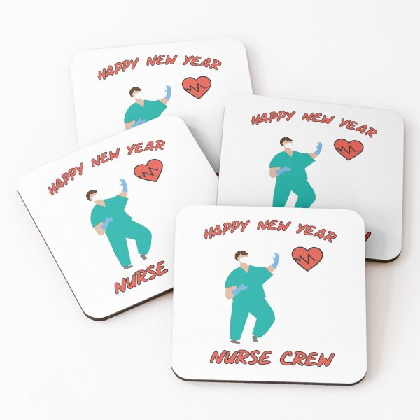 Item preview, Happy New Year Nurse Crew Gift designed and sold by SparrowLag.