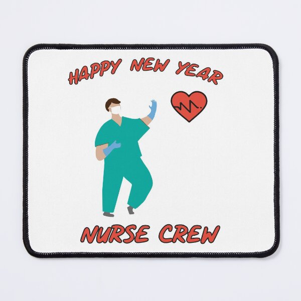 Item preview, Happy New Year Nurse Crew Gift designed and sold by SparrowLag.