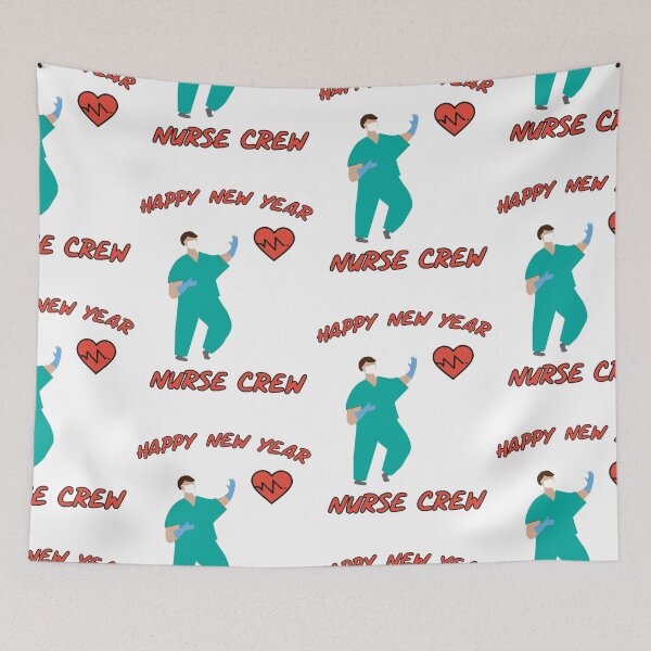 Item preview, Happy New Year Nurse Crew Gift designed and sold by SparrowLag.