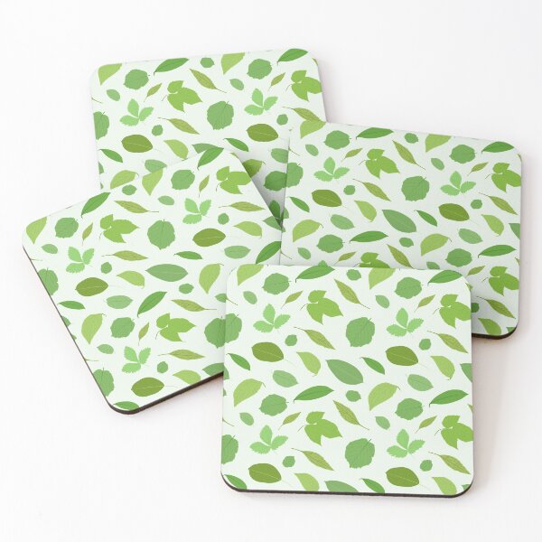 Item preview, Green leaves Pattern designed and sold by Darshan Modi.