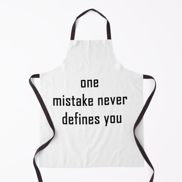 Item preview, one mistake never defines you designed and sold by Anoirshop ⭐⭐⭐⭐⭐.