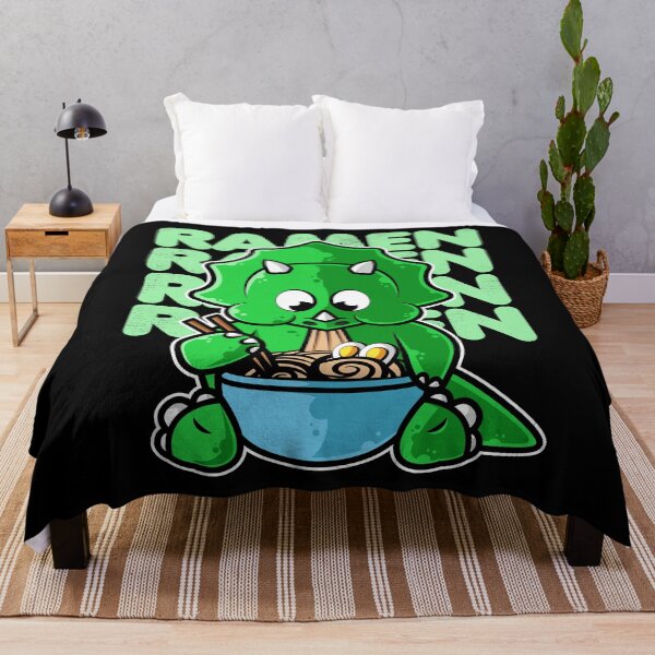 Item preview, Dinosaur Triceratops Ramen Bowl Kawaii Anime Japanese graphic designed and sold by theodoros20.
