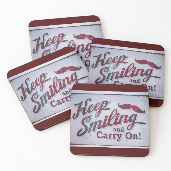Item preview, Keep smiling and carry on designed and sold by NoahDea.