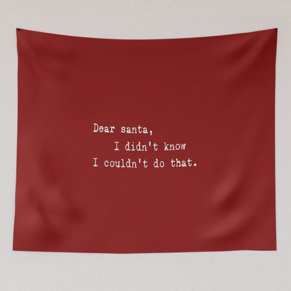 Item preview, Christmas Rude Funny  dear santa I didn't know I couldn't do that , Check List , Christmas Party,  Karma, gift for him,  designed and sold by joygift369.