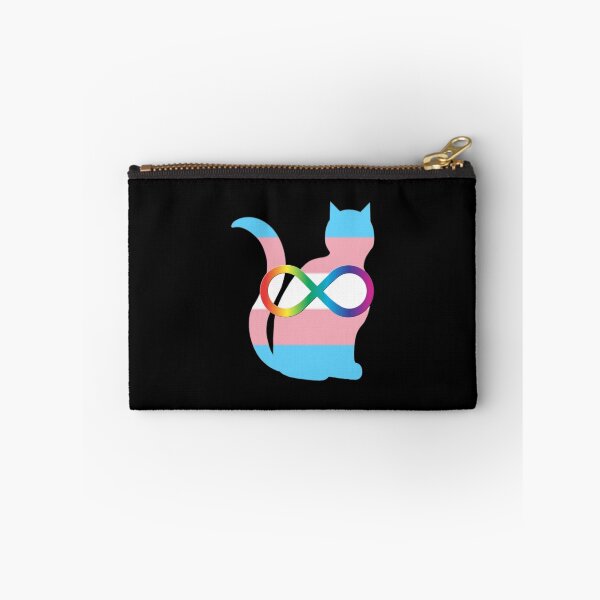Item preview, Neurodivergent Trans Pride Cat designed and sold by shaneisadragon.