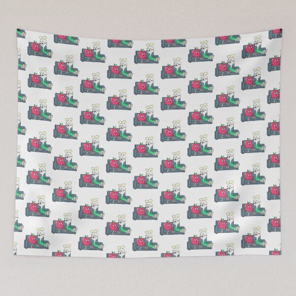 Item preview, Cute apple and onion couple                             designed and sold by AllSortsMerchs.