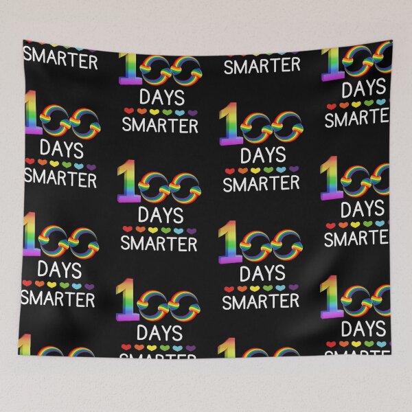 Item preview, 100th Day Of School Teacher or Student-100 Days Smarter  designed and sold by AmeliaStore1.