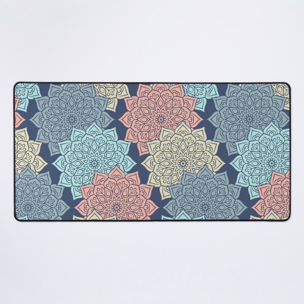 Item preview, Beautiful, ornate bohemian multicolor mandala pattern designed and sold by yougalore.