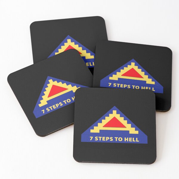 Item preview, Army - 7th United States Army  w 7 Steps to Hell designed and sold by Military Insignia Products.