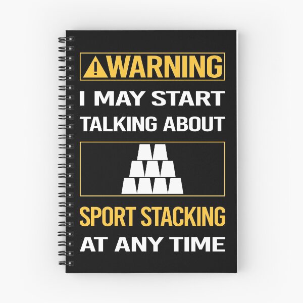 Item preview, Funny Warning Sport Stacking Cup Stacking Speed Stacking designed and sold by FulviaContreras.