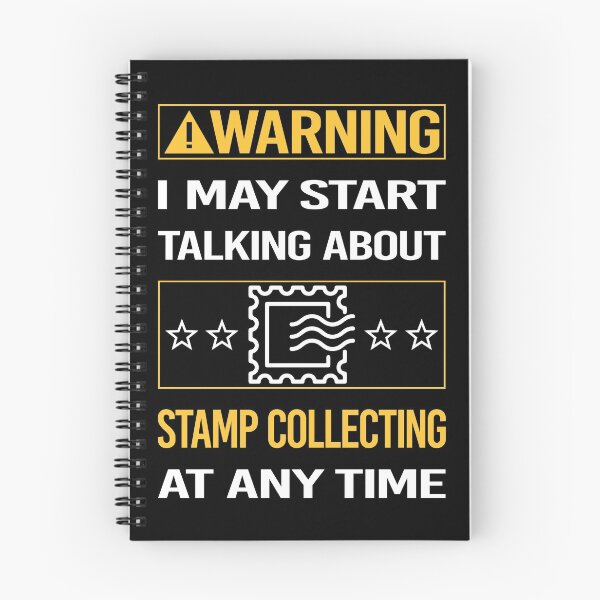 Item preview, Funny Warning Stamp Collecting Stamps Philately Philatelist designed and sold by FulviaContreras.
