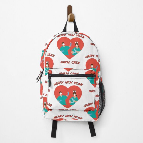 Item preview, Happy New Year Nurse Crew Heart Beloved Ones designed and sold by SparrowLag.