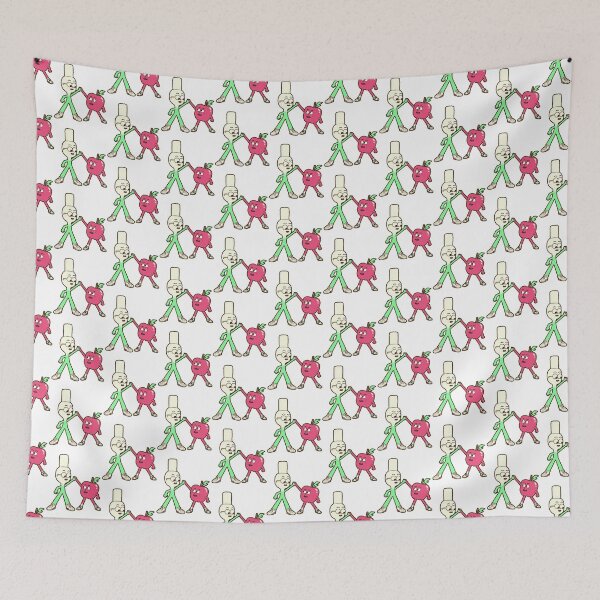 Item preview, Cute apple and onion couple                       designed and sold by AllSortsMerchs.