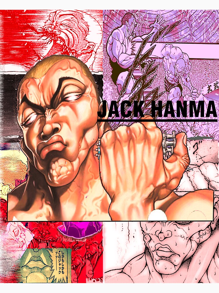 Jack Hanma Baki the Grappler - Jack Hanma Baki The Grappler - T-Shirt