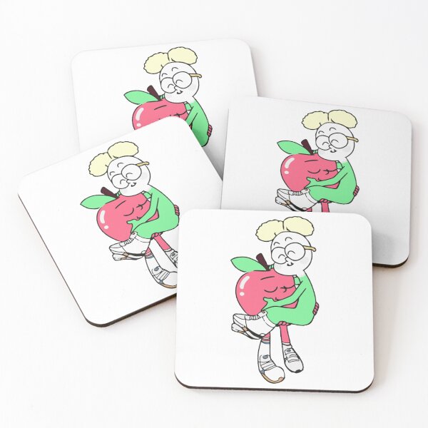Item preview, Cute apple and onion couple                     designed and sold by AllSortsMerchs.
