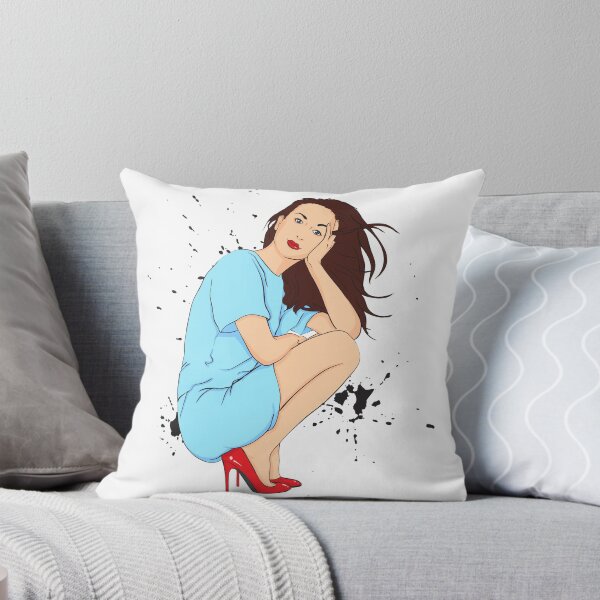 Item preview, Girl in skyblue designed and sold by Aole lifestyle.