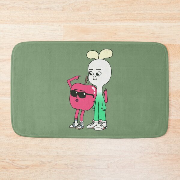 Item preview, Cute apple and onion couple                 designed and sold by AllSortsMerchs.