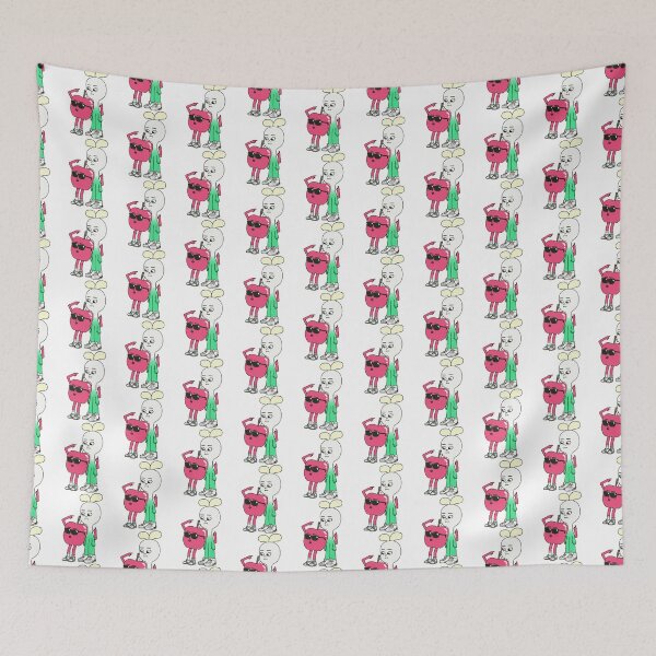 Item preview, Cute apple and onion couple                 designed and sold by AllSortsMerchs.