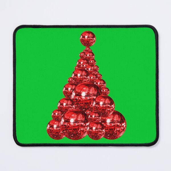 Item preview, Jolly Red Disco Ball Christmas Tree designed and sold by Deborah Camp.