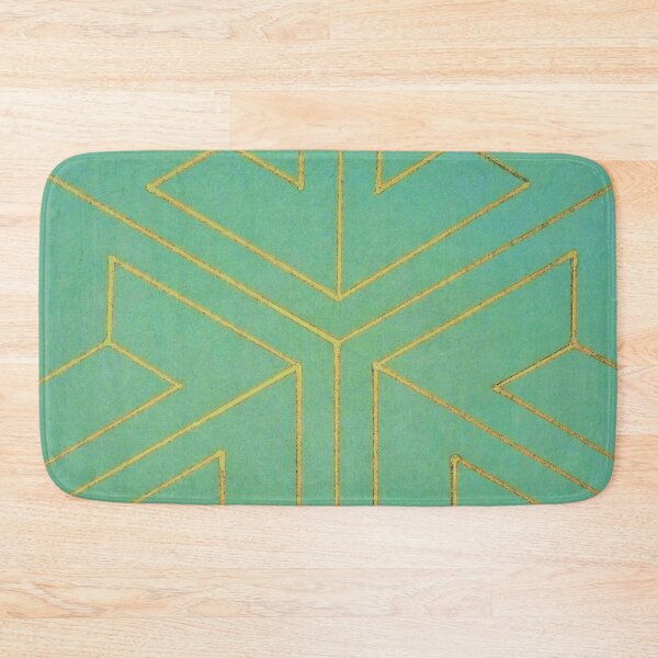 Item preview, Blue gold pattern designed and sold by FONESAY.
