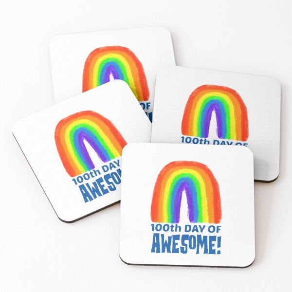 Item preview, Happy 100th day of awesome! designed and sold by hardscuffle.