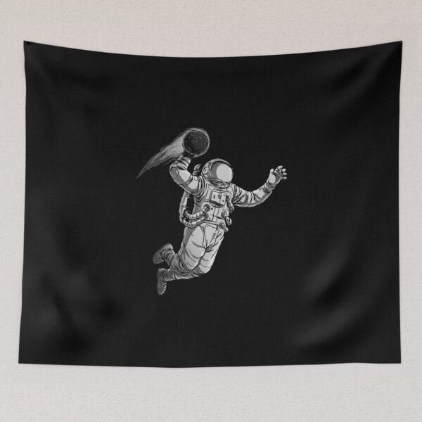 Item preview, Basketball in Space cool design classic tshirt  designed and sold by smokeshop1.