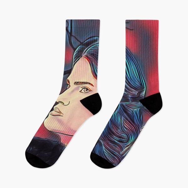 Item preview, Woman in enchanted forest (painting) designed and sold by GAP90.