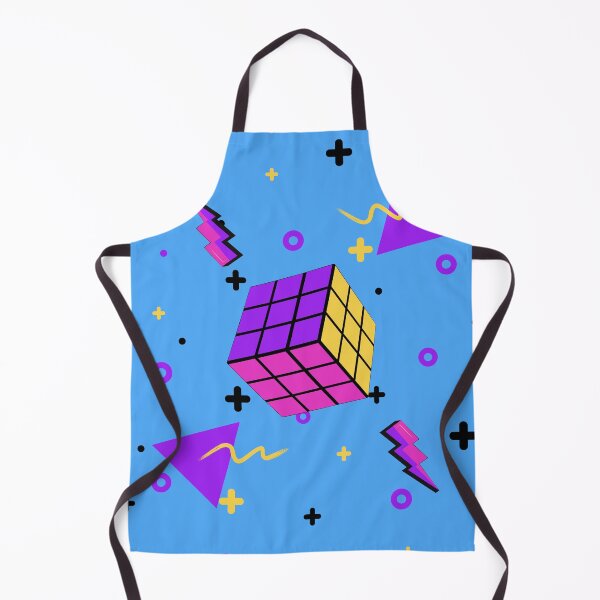 Item preview, Fun Colorful Retro 80s Rubiks Cube designed and sold by Tammystribe.