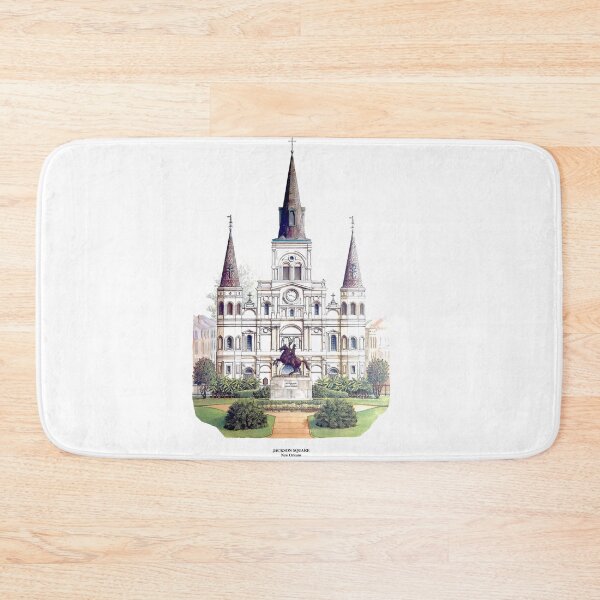 Item preview, New Orleans : Vintage Art Jackson Square Print designed and sold by posterbobs.