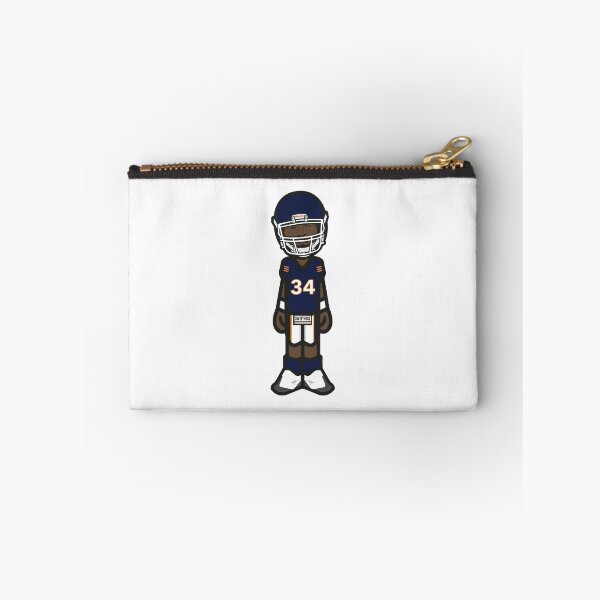 Item preview, Walter Payton Sweetness Chicago 34 Navy Ilustración designed and sold by Bear Creative.