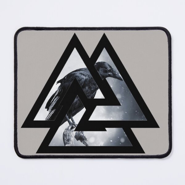 Item preview, Viking Valknut with Raven designed and sold by BerryCats.