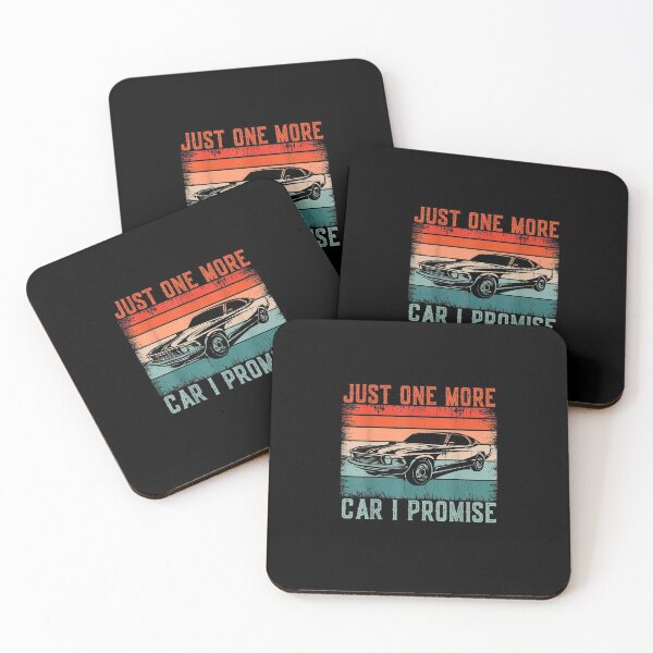 Item preview, Funny Vintage Just One More Car I Promise For Car Lovers T-Shirt designed and sold by shop   luisant.