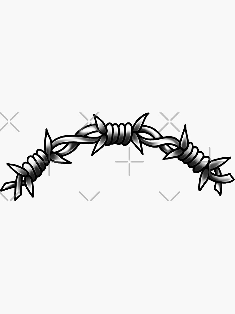 traditional barbed wire tattoo  Google Search  Barbed wire tattoos Traditional  tattoo Creative tattoos