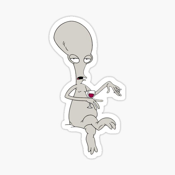 Vista previa del artículo con la obra «roger american dad», diseñado y vendido por dibsterscown.