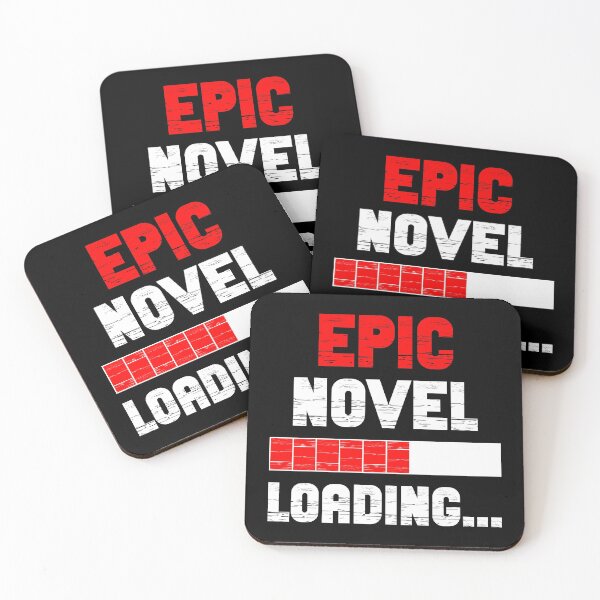 Item preview, Epic Novel Loading, Vintage Grunge designed and sold by ACC .