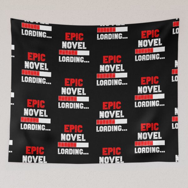 Item preview, Epic Novel Loading, Vintage Grunge designed and sold by ACC .