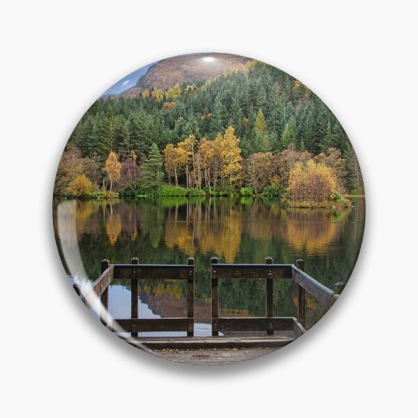 Item preview, Wooden Viewing Point at Glencoe Lochan, Glencoe, Scotland. designed and sold by jocher.