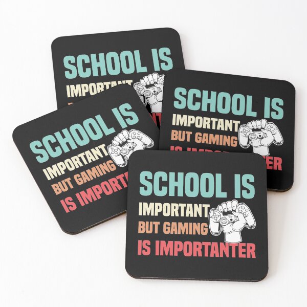 Item preview, School Is Important But Gaming Is Importanter designed and sold by medbdj.
