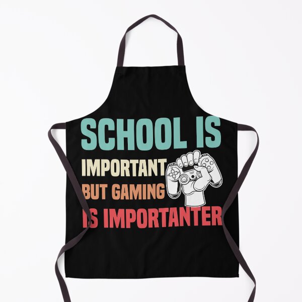 Item preview, School Is Important But Gaming Is Importanter designed and sold by medbdj.