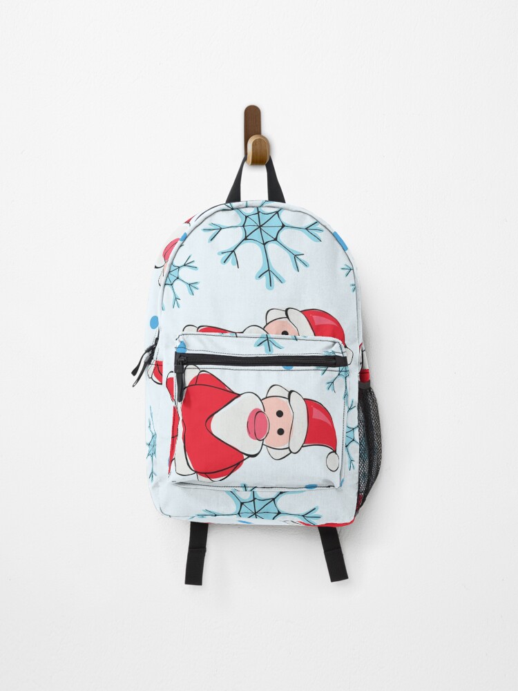 Thumbnail 1 of 3, Backpack, Santa Pattern designed and sold by jayron88.