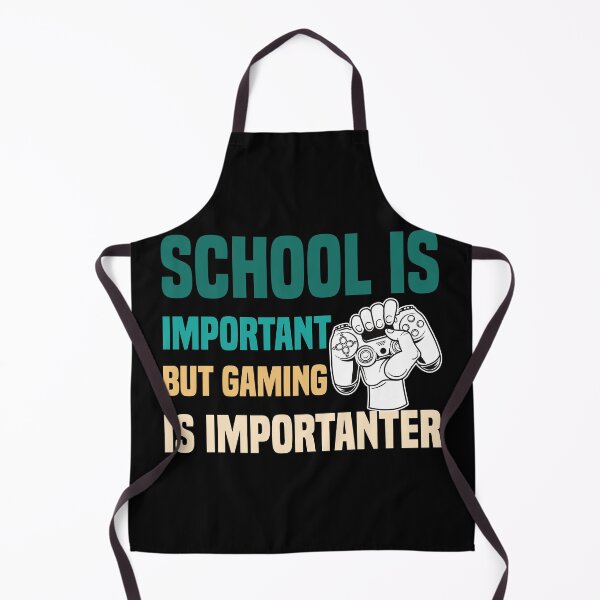 Item preview, School Is Important But Gaming Is Importanter designed and sold by medbdj.