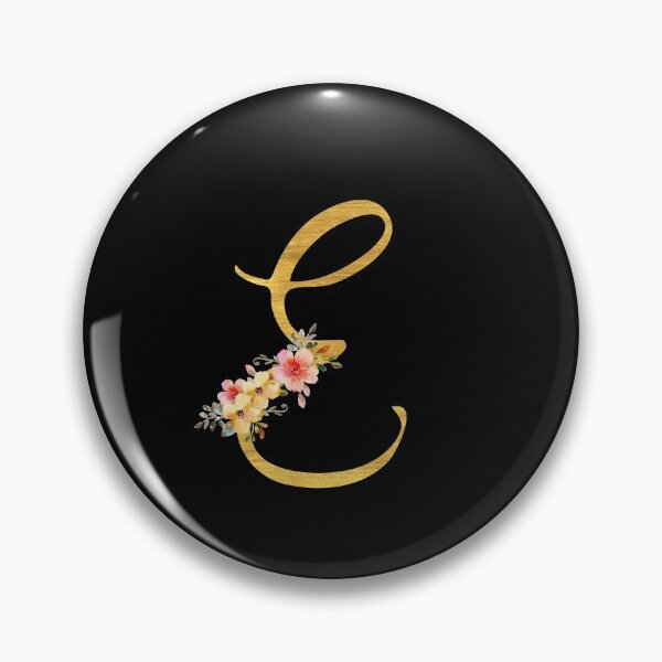 Item preview,  Gold Monogram Letter E | English Alphabet Series  designed and sold by BYNANA80.