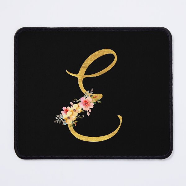 Item preview, Gold Monogram Letter E | English Alphabet Series designed and sold by BYNANA80.