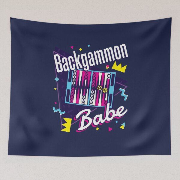 Item preview, Backgammon Babe Women Girls 90s Nostalgia Aesthetic designed and sold by jaygo.
