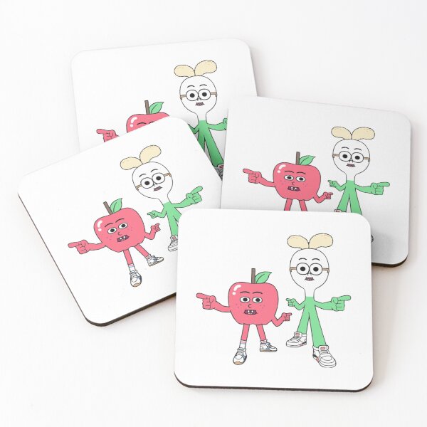 Item preview, Cute apple and onion couple          designed and sold by AllSortsMerchs.