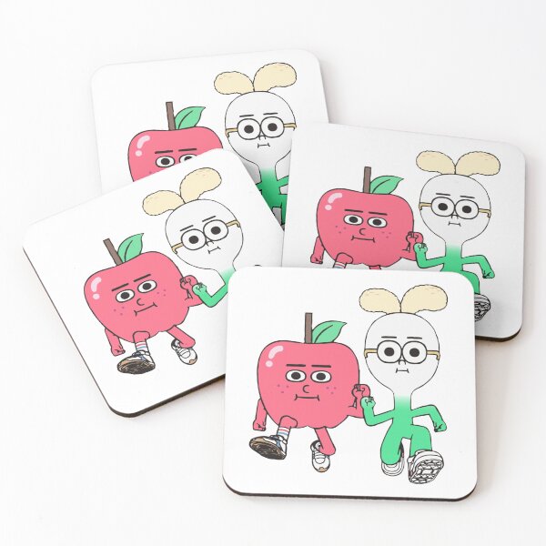 Item preview, Cute apple and onion couple      designed and sold by AllSortsMerchs.