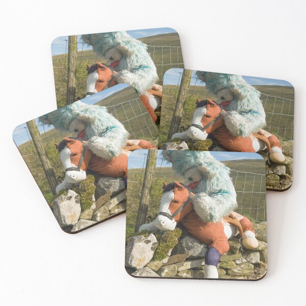 Item preview, A Strange sight in Cumbria as a bear rides a horse!  designed and sold by Cameranick.
